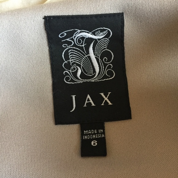 Beige and black lace elegant evening dress - Picture 10 of 10